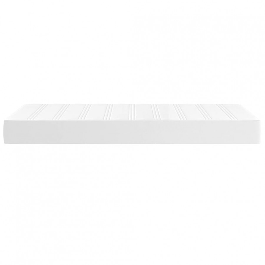Matelas de lit à ressorts ensachés blanc 120x190x20 cm
