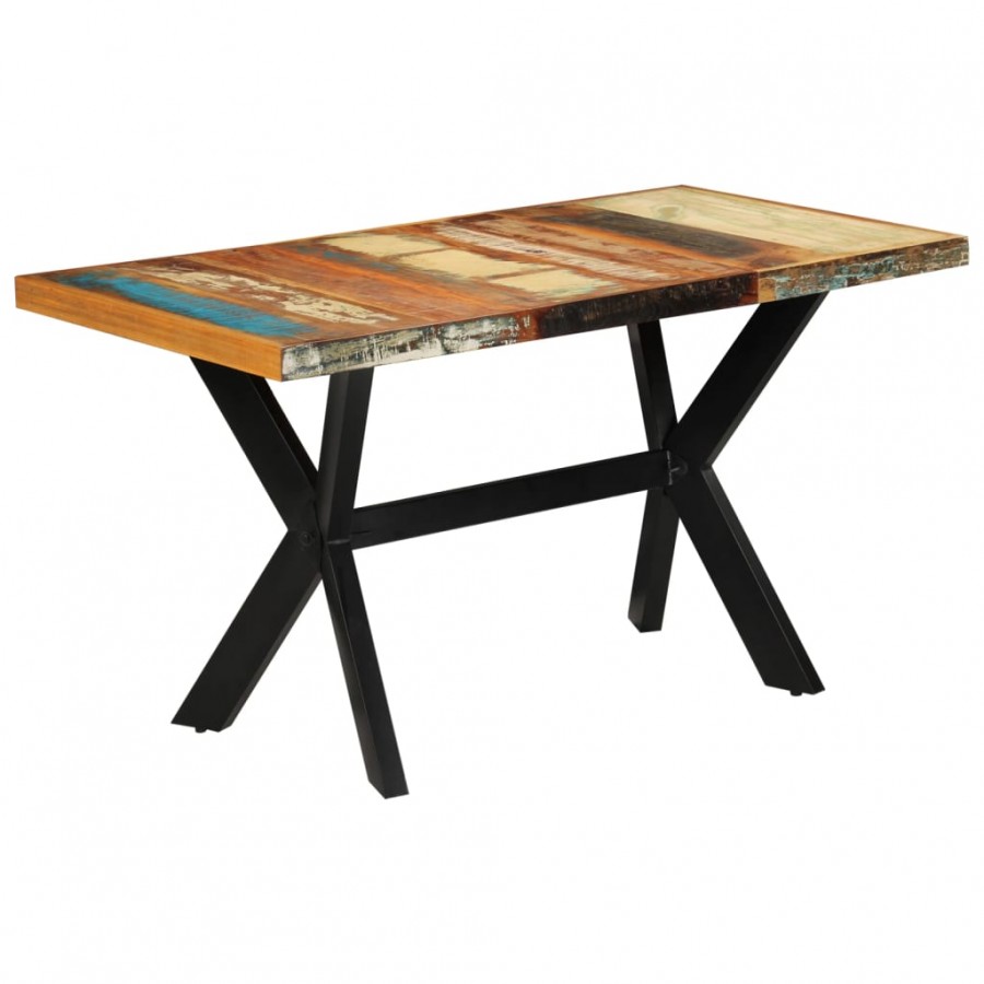 Table à manger 140x70x75 cm bois...