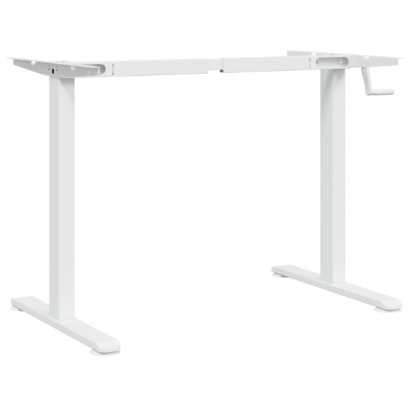 Cadre de bureau debout blanc (94-135)x60x(70-114) cm acier