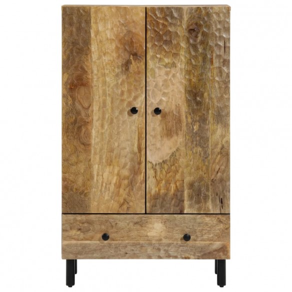 Buffet 60x33x100 cm bois de manguier massif