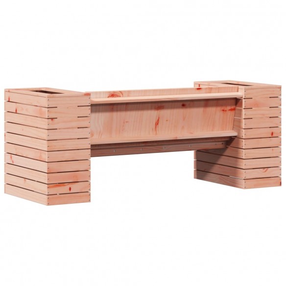 Banc avec jardinières 167,5x60x65 cm bois massif de douglas