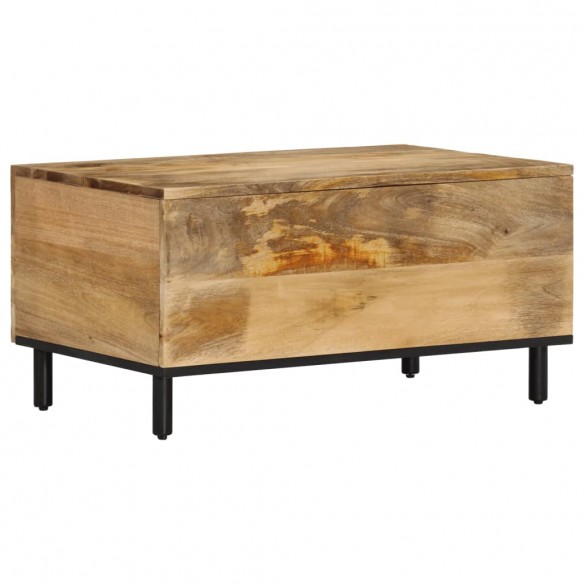 Table basse 80x50x40 cm bois de manguier massif