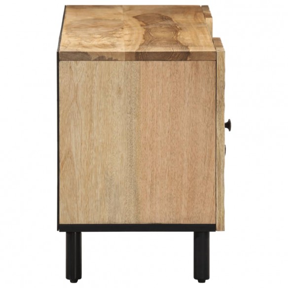 Meuble TV 105x33x46 cm Bois massif de manguier