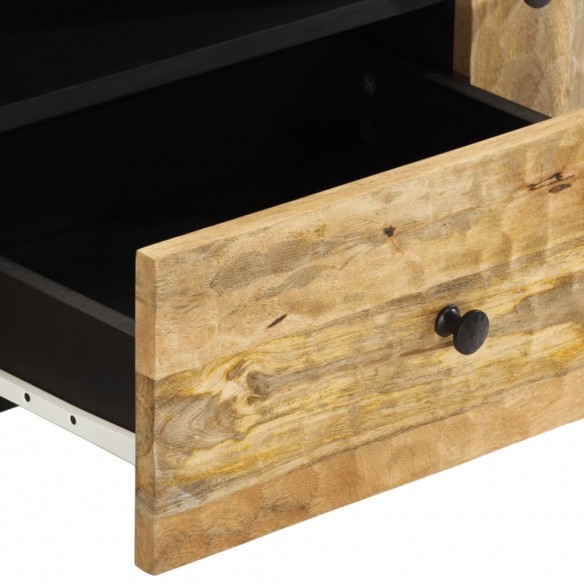 Meuble TV 105x33x46 cm Bois massif de manguier