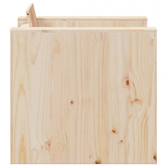 Canapé de jardin 79x60x62 cm bois de pin massif