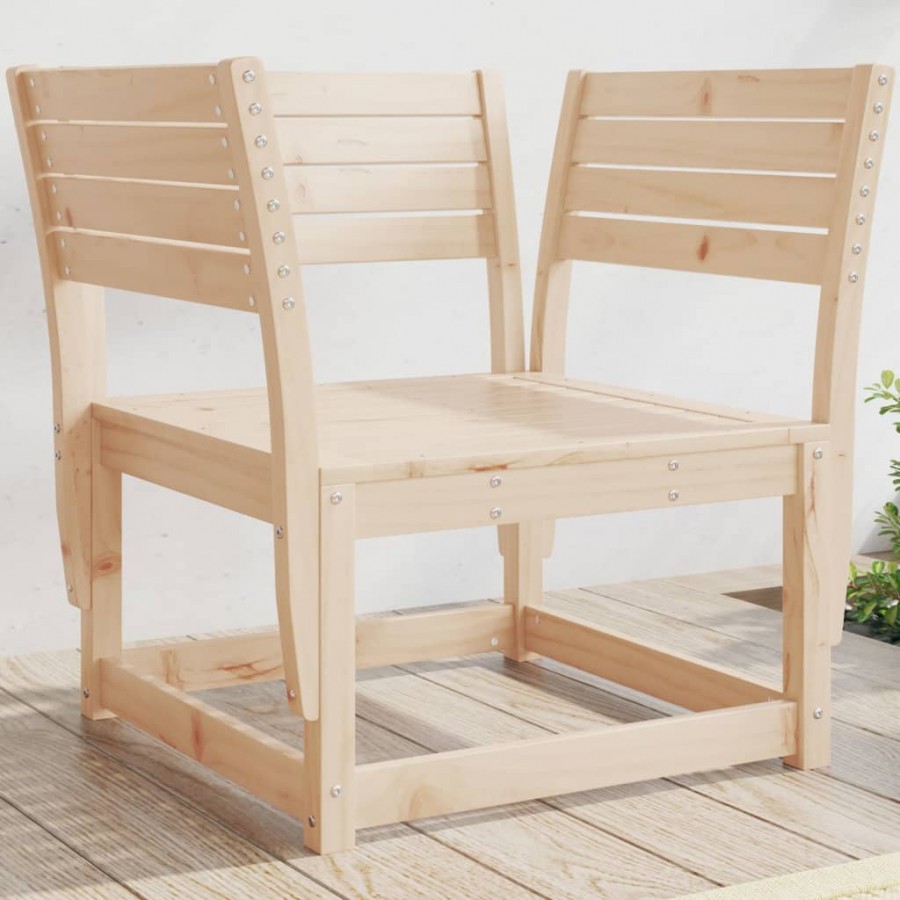 Chaises de jardin bois massif de pin