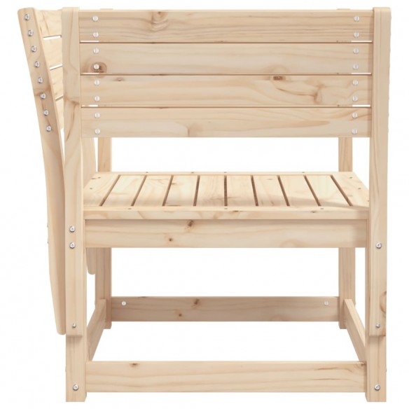 Chaises de jardin bois massif de pin