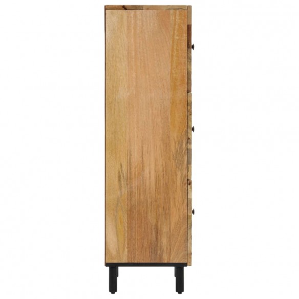 Buffet 40x33x110 cm bois de manguier massif