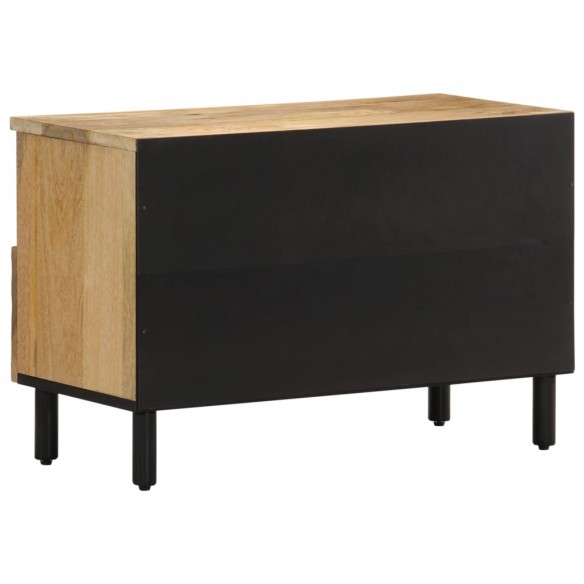 Meuble TV 70x33x46 cm Bois massif de manguier