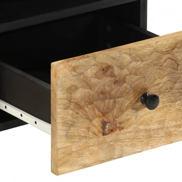 Meuble TV 70x33x46 cm Bois massif de manguier