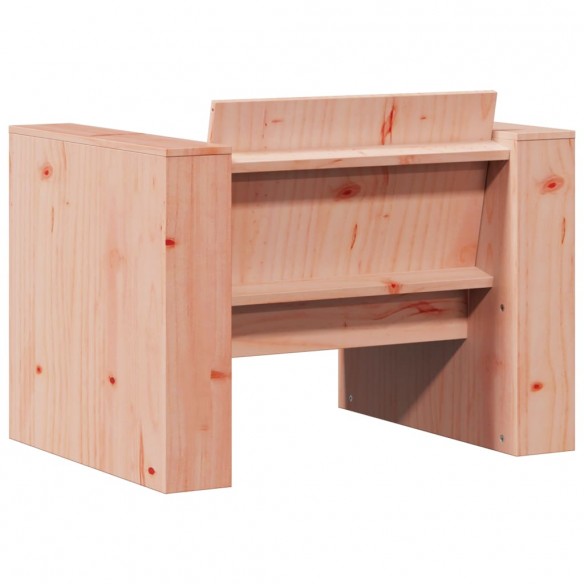 Canapé de jardin 79x60x62 cm bois massif douglas