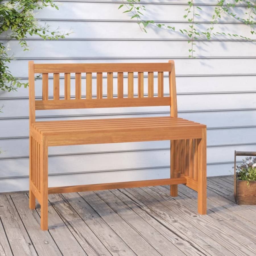 Banc de jardin 80 cm bois massif...