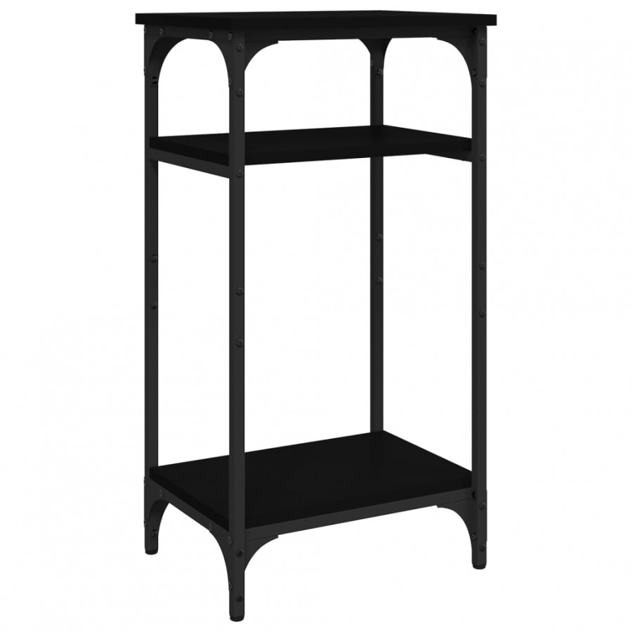 Table d'appoint Noir 40x30x75 cm 