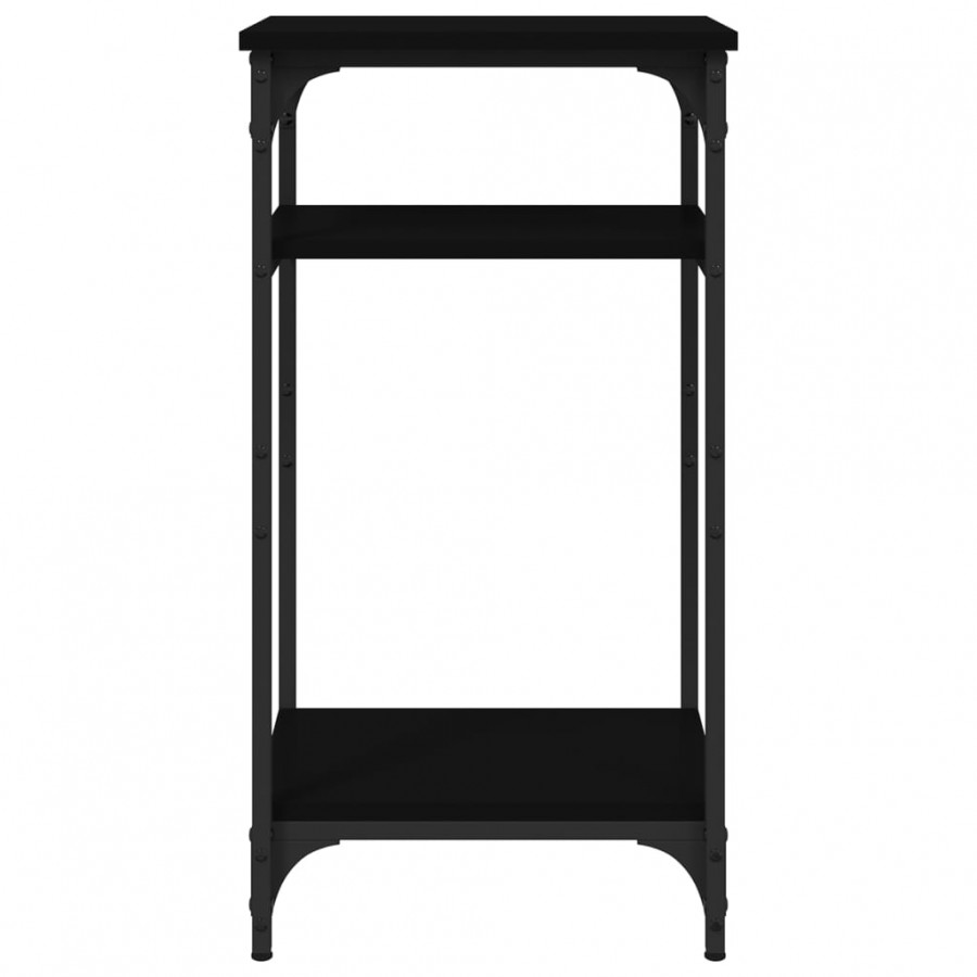 Table d'appoint Noir 40x30x75 cm 