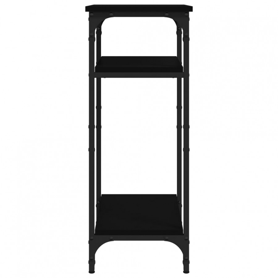 Table d'appoint Noir 40x30x75 cm 