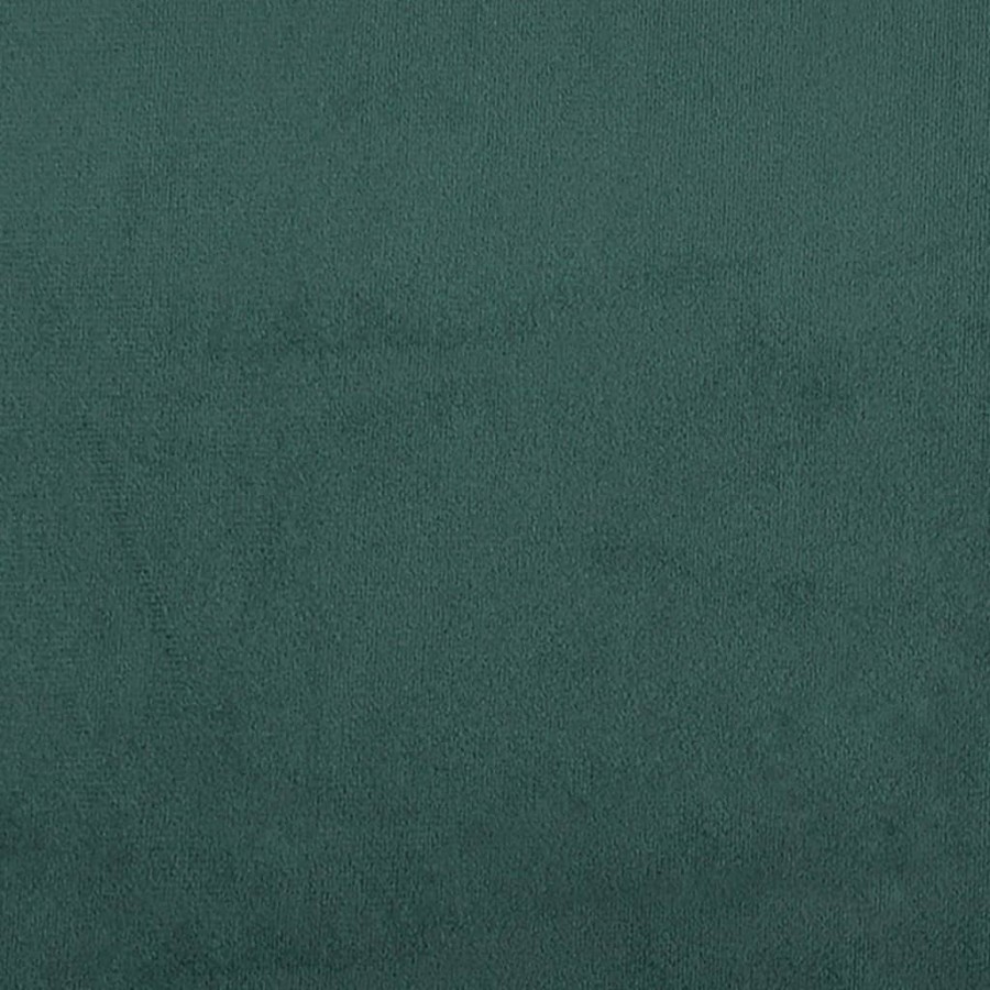 Repose-pied vert foncé 77x55x31 cm velours