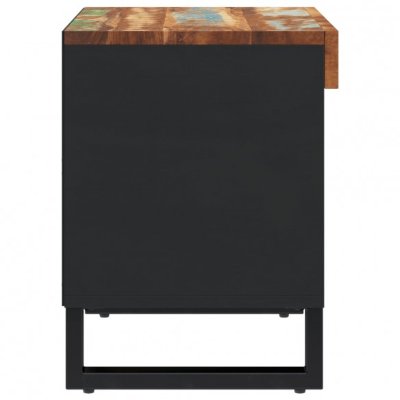 Meuble TV 60x33x43,5 cm bois massif de récupération