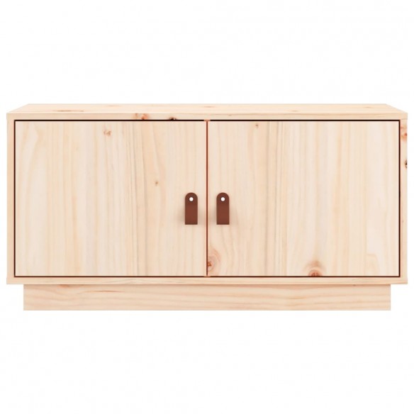 Meuble TV 80x34x40 cm Bois de pin massif