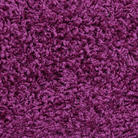 Tapis d'escalier 10 pcs 65x21x4 cm Violet