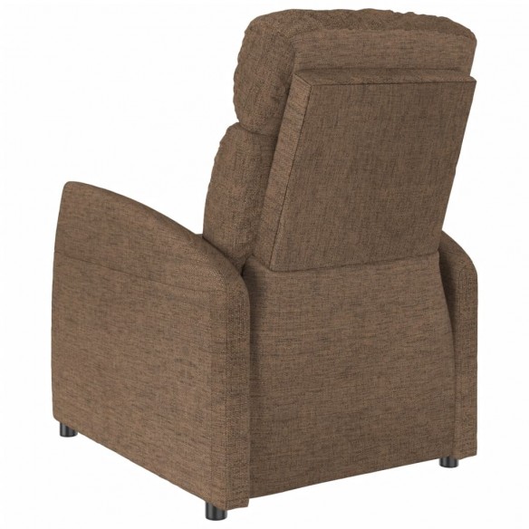 Fauteuil inclinable Marron Tissu