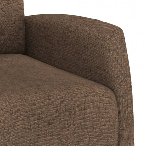 Fauteuil inclinable Marron Tissu