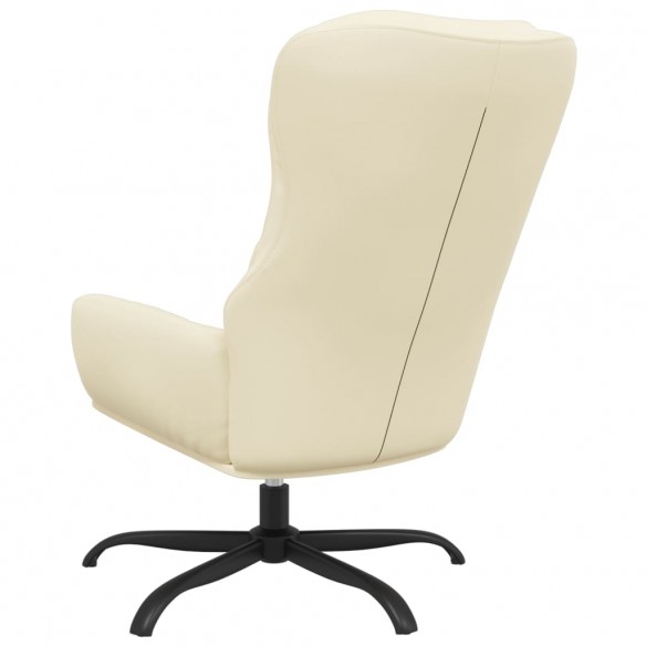 Fauteuil inclinable Crème Similicuir