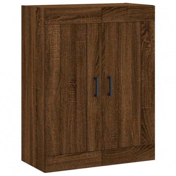 Armoire murale chêne marron 69,5x34x90 cm bois d'ingénierie