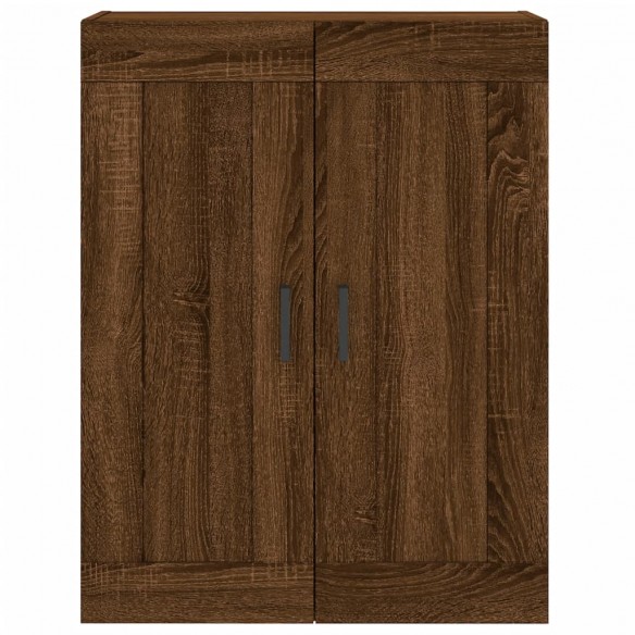 Armoire murale chêne marron 69,5x34x90 cm bois d'ingénierie