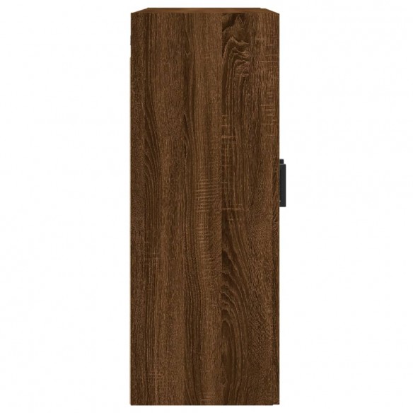 Armoire murale chêne marron 69,5x34x90 cm bois d'ingénierie