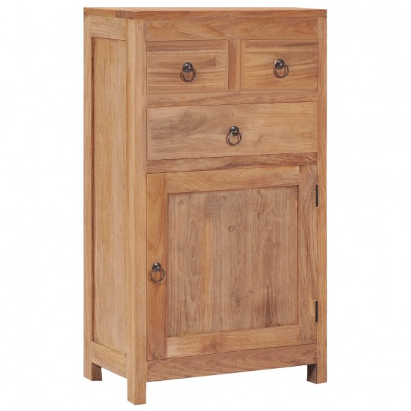 Buffet 50x30x90 cm bois de teck massif