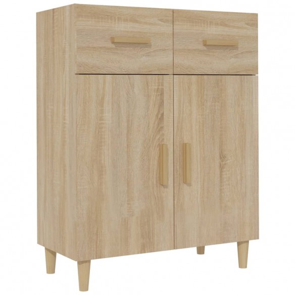 Buffet Chêne sonoma 69,5x34x90 cm Bois d'ingénierie