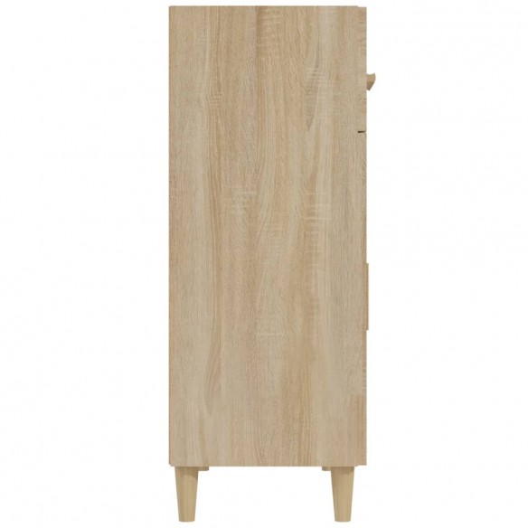 Buffet Chêne sonoma 69,5x34x90 cm Bois d'ingénierie