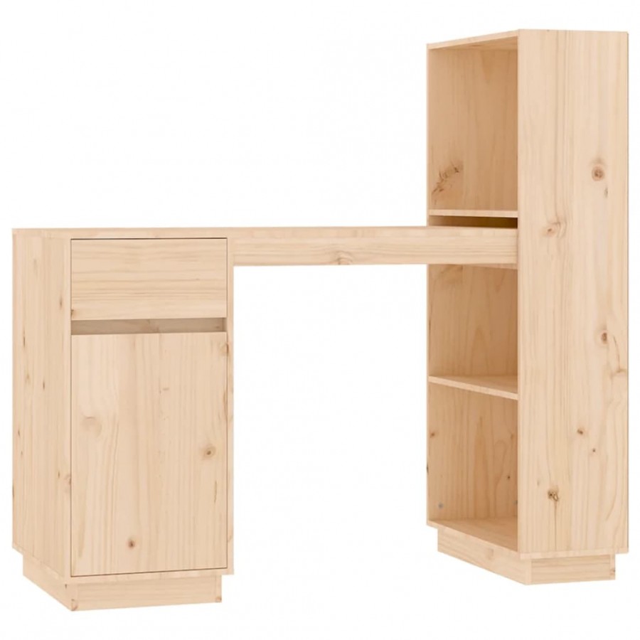 Bureau 110x53x117 cm Bois massif de pin