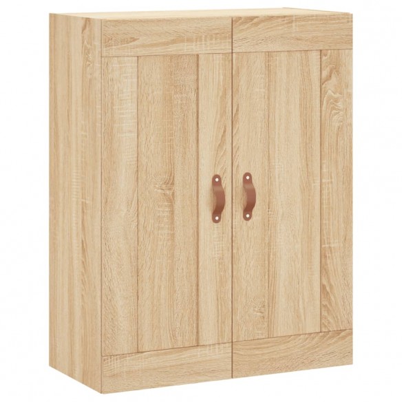 Armoire murale chêne sonoma 69,5x34x90 cm bois d'ingénierie