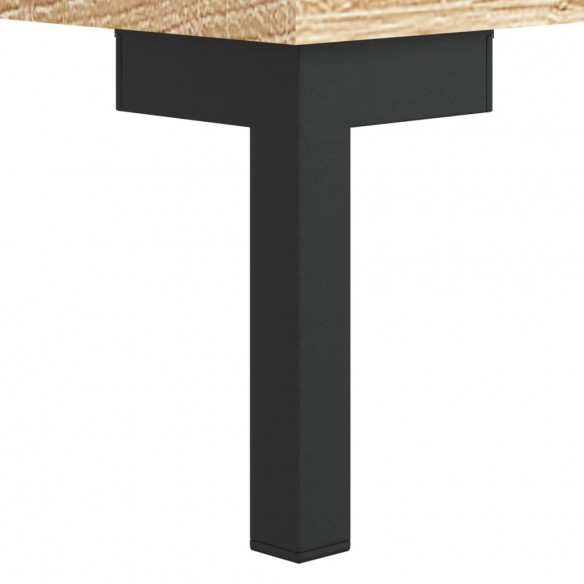 Table de chevet chêne sonoma 40x35x47,5 cm bois d’ingénierie