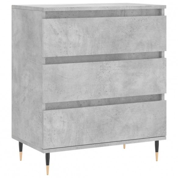 Buffet Gris béton 60x35x70 cm Bois d'ingénierie