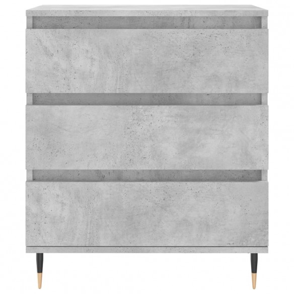 Buffet Gris béton 60x35x70 cm Bois d'ingénierie