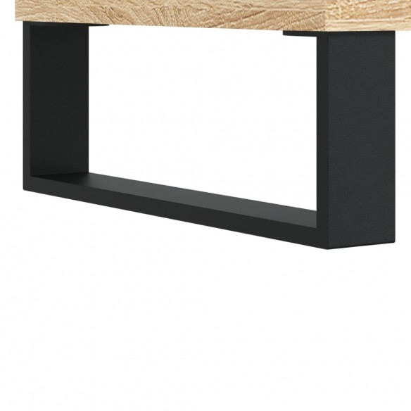 Table de chevet chêne sonoma 40x30x50 cm bois d'ingénierie