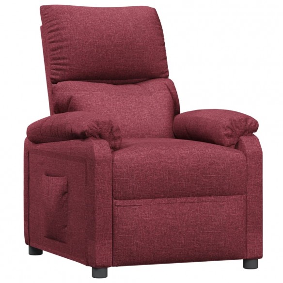 Fauteuil inclinable Rouge bordeaux Tissu