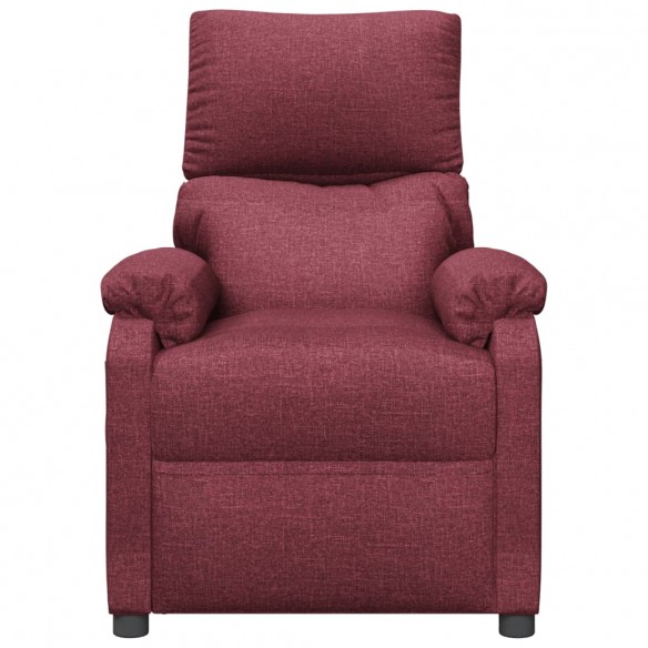 Fauteuil inclinable Rouge bordeaux Tissu