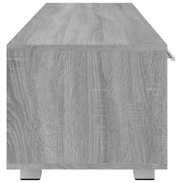 Meuble TV Sonoma gris 110x40x35 cm Bois d'ingénierie