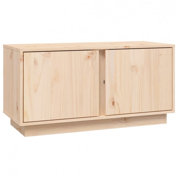 Meuble TV 80x35x40,5 cm Bois de pin massif