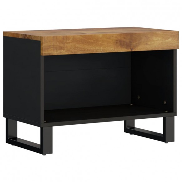 Meuble TV 60x33x43,5 cm bois massif de manguier