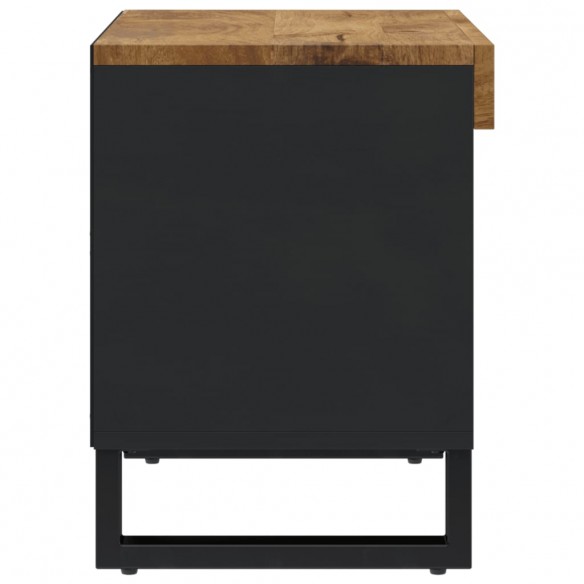 Meuble TV 60x33x43,5 cm bois massif de manguier