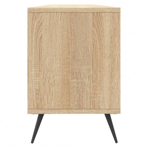 Meuble TV chêne sonoma 150x30x44,5 cm bois d'ingénierie