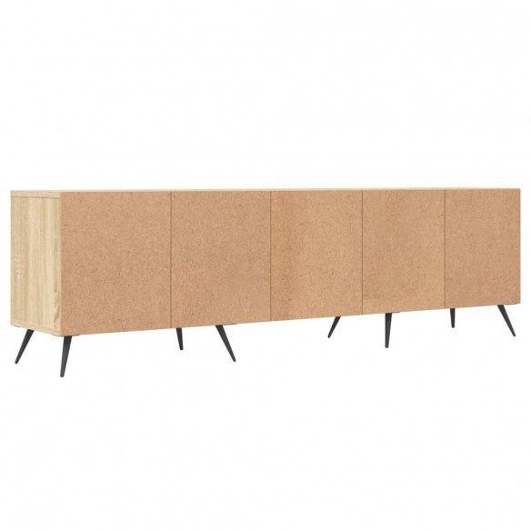 Meuble TV chêne sonoma 150x30x44,5 cm bois d'ingénierie