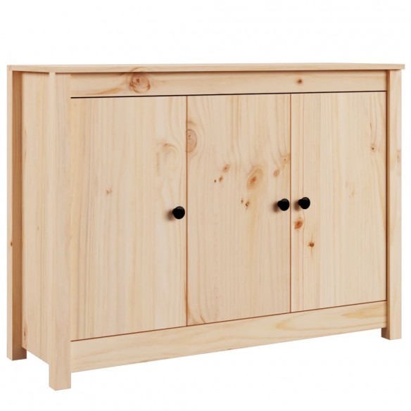 Buffet 100x35x74 cm Bois massif de pin