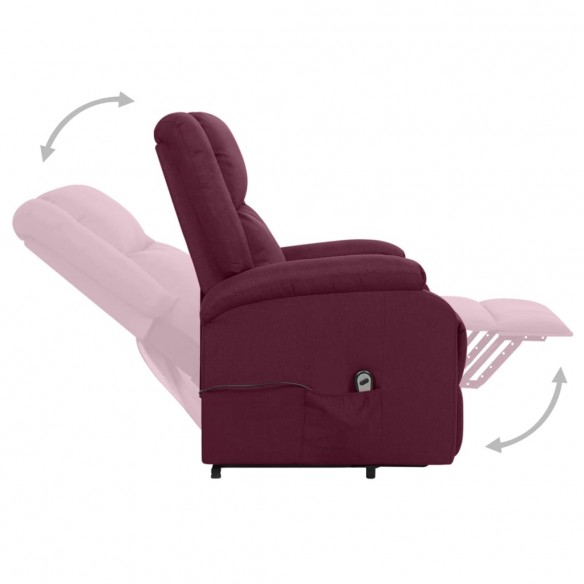 Fauteuil Violet Tissu