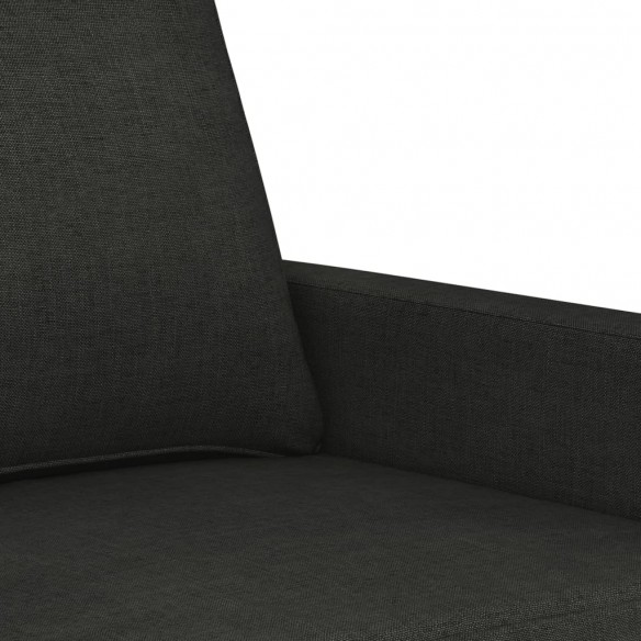 Fauteuil Noir 60 cm Tissu