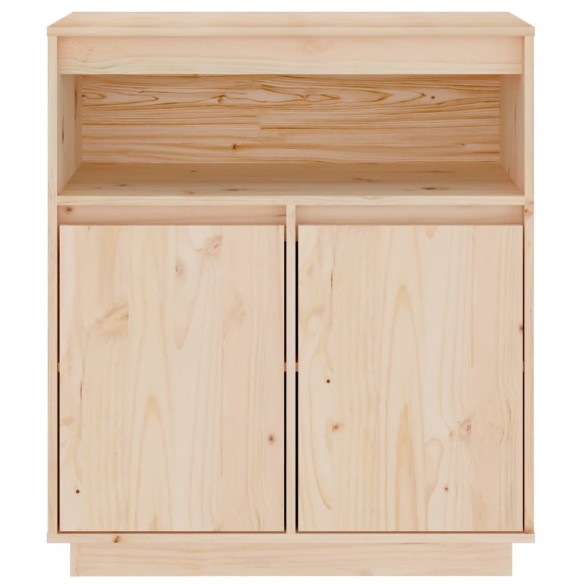 Buffet 70x34x80 cm Bois massif de pin